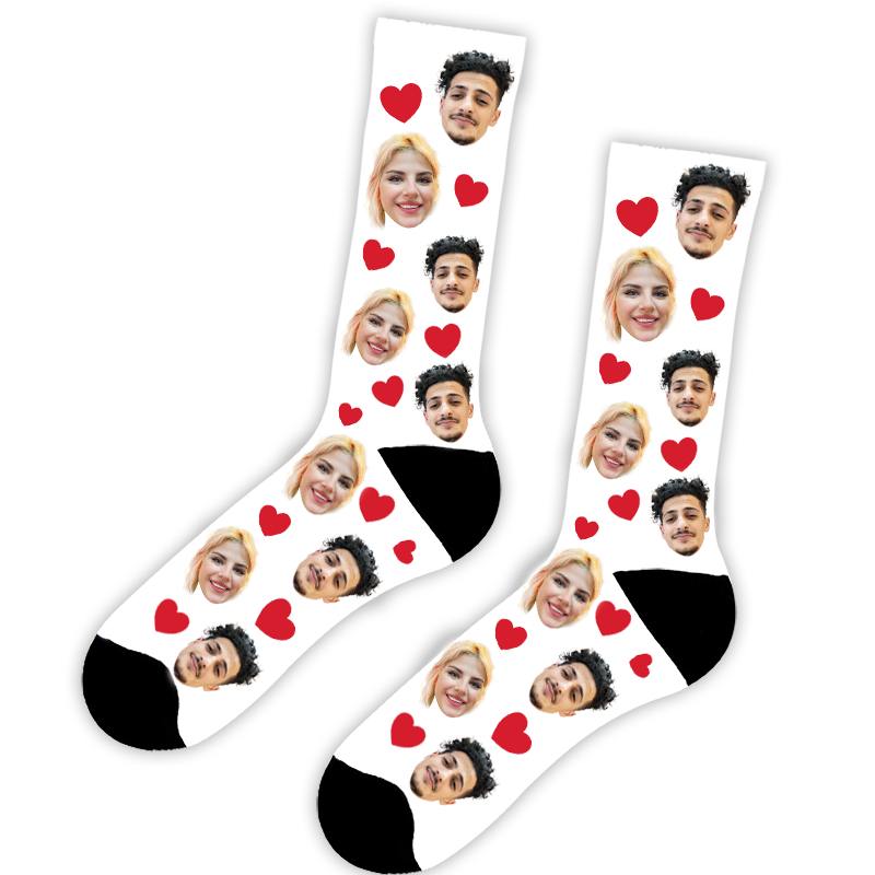 גרביים עם פרצופים