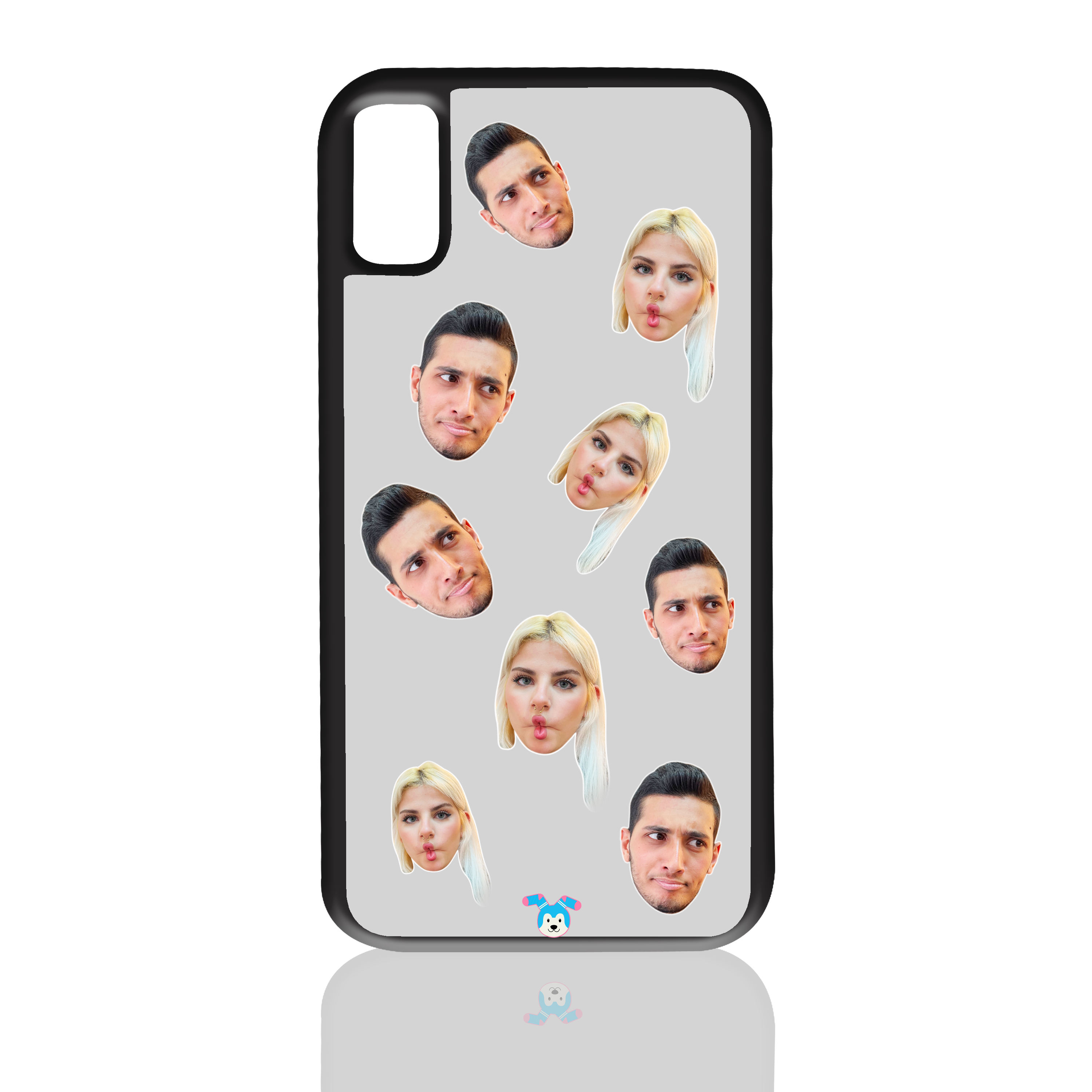 מגן לטלפון עם פרצופים