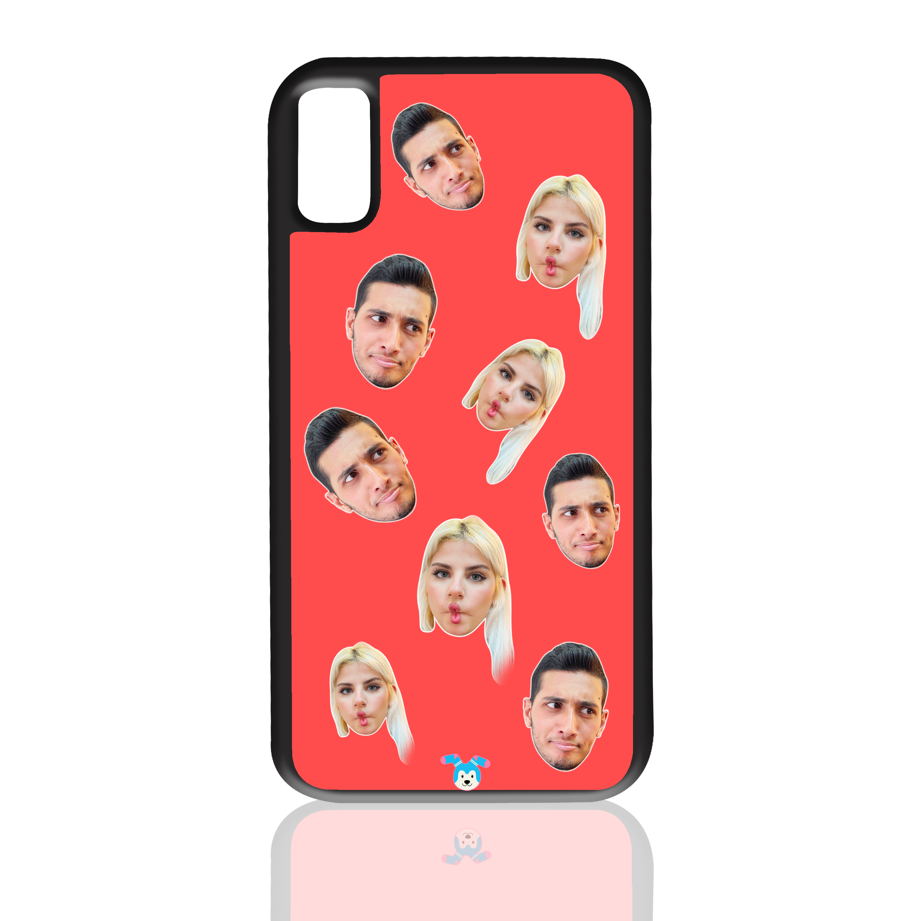 מגן לטלפון עם פרצופים