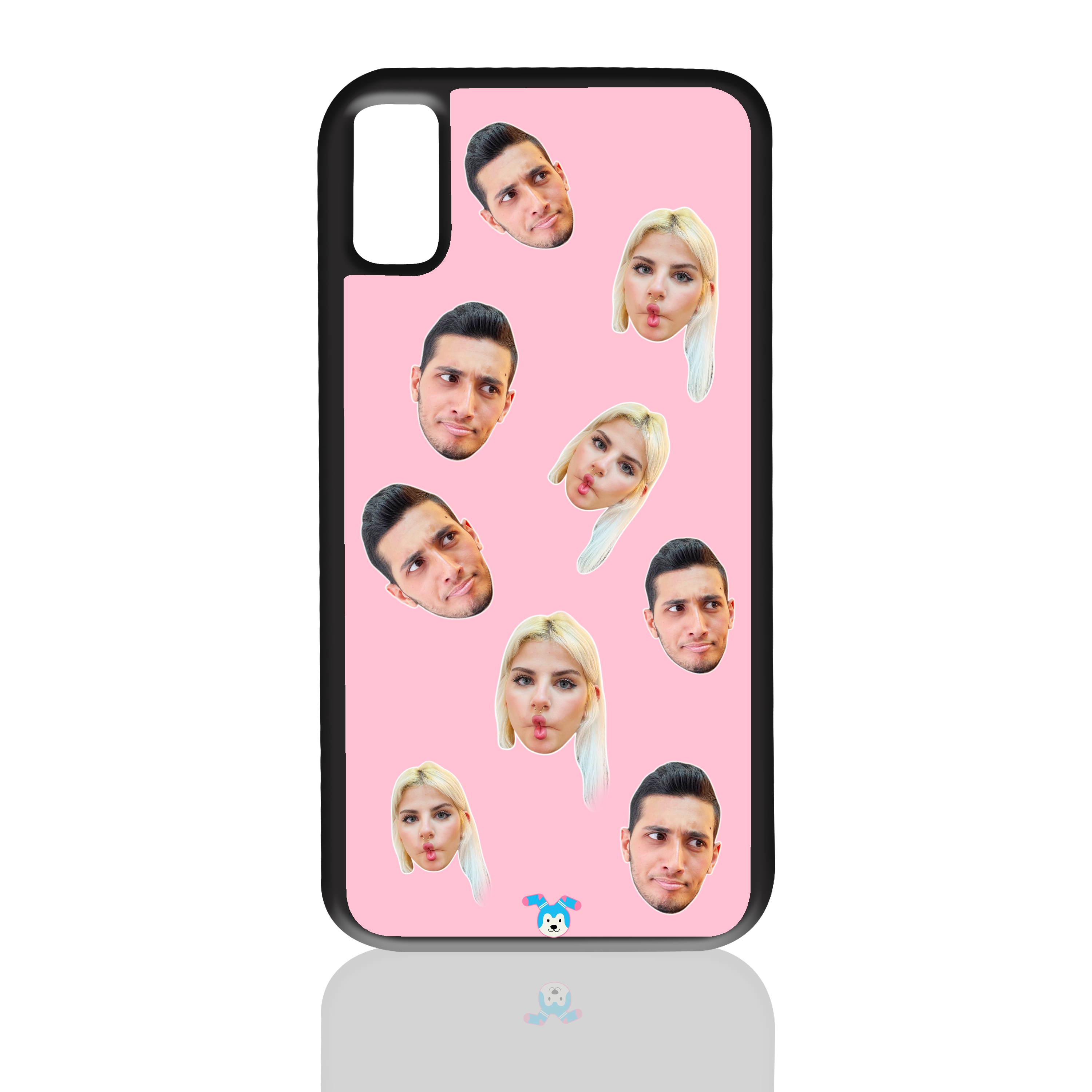 מגן לטלפון עם פרצופים