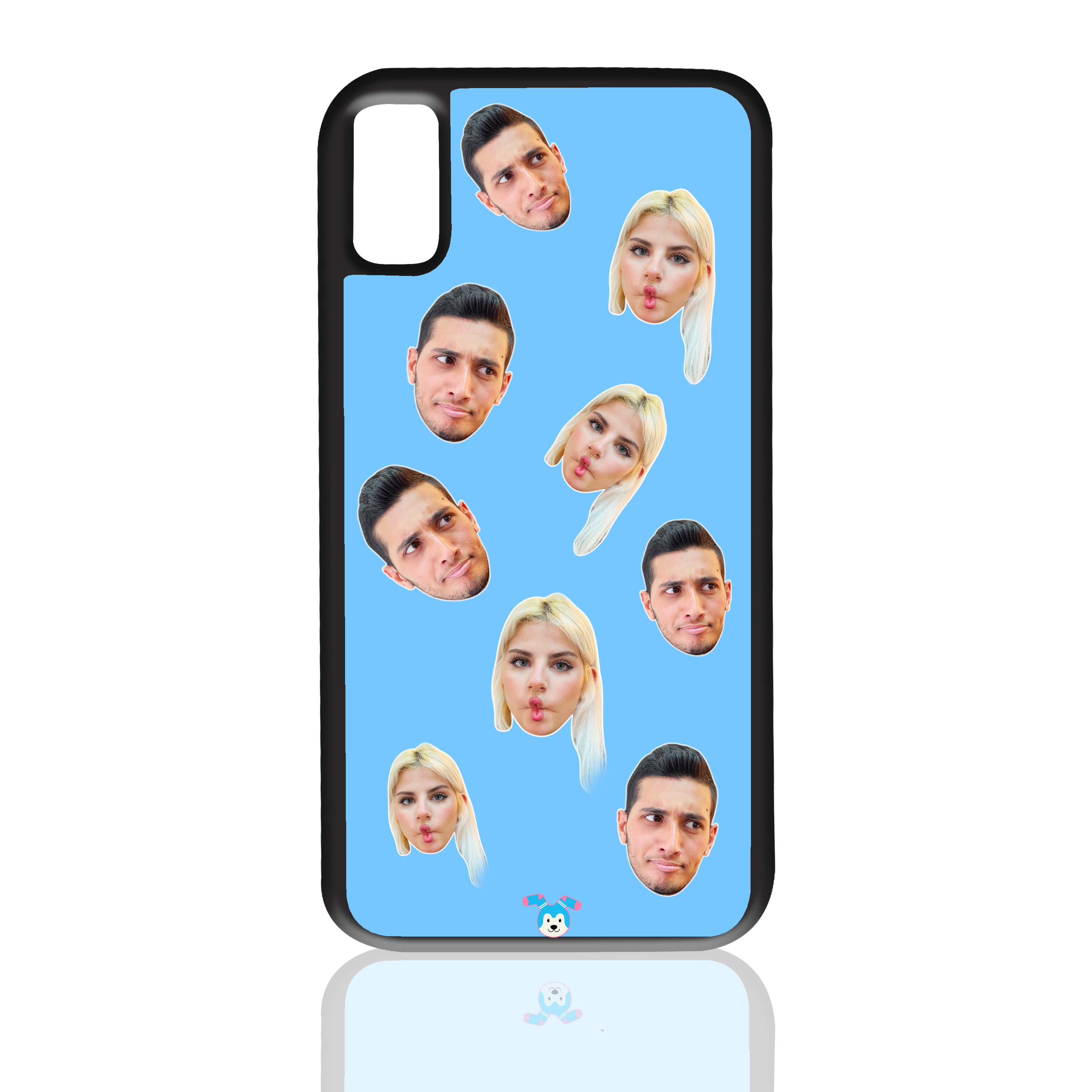 מגן לטלפון עם פרצופים