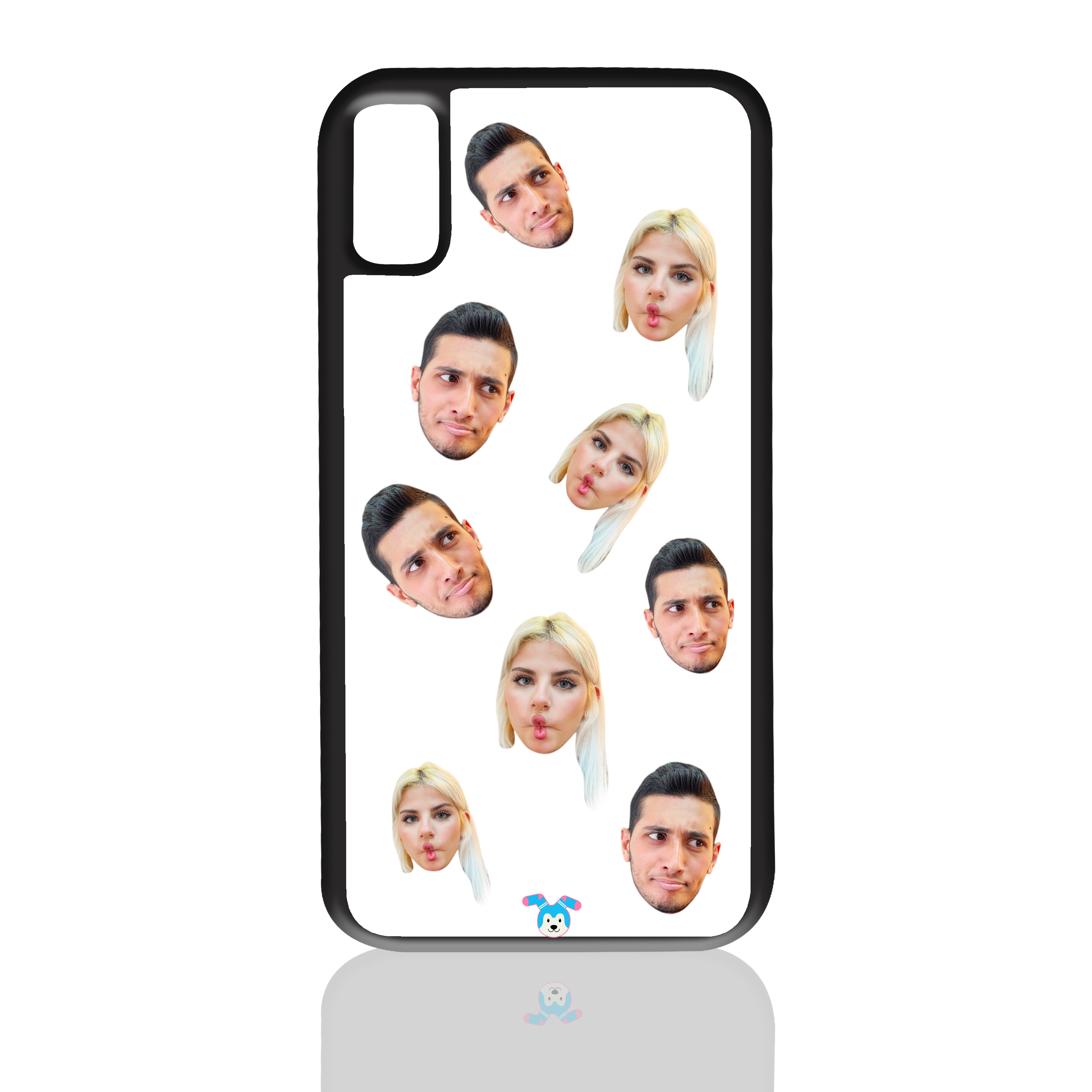 מגן לטלפון עם פרצופים