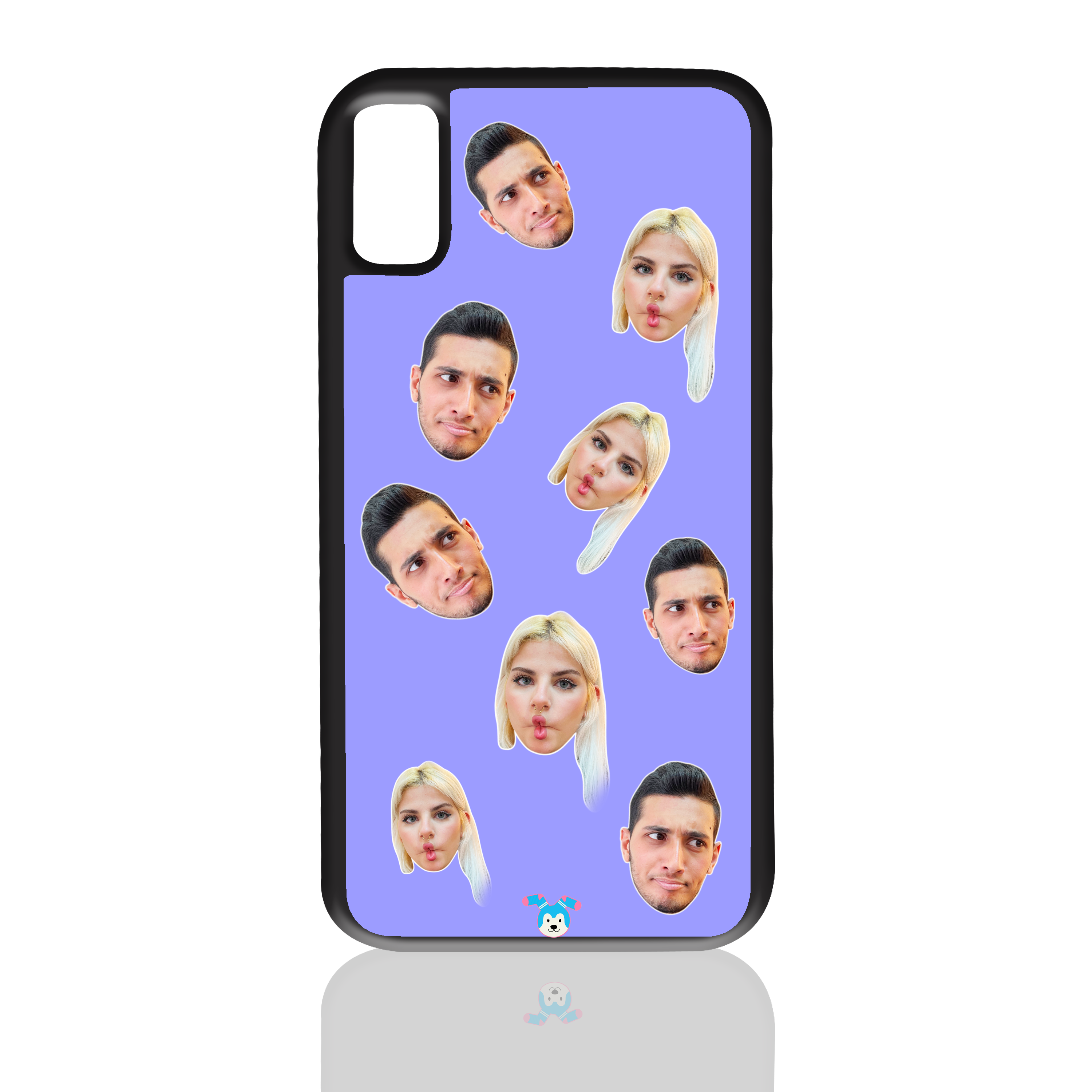 מגן לטלפון עם פרצופים