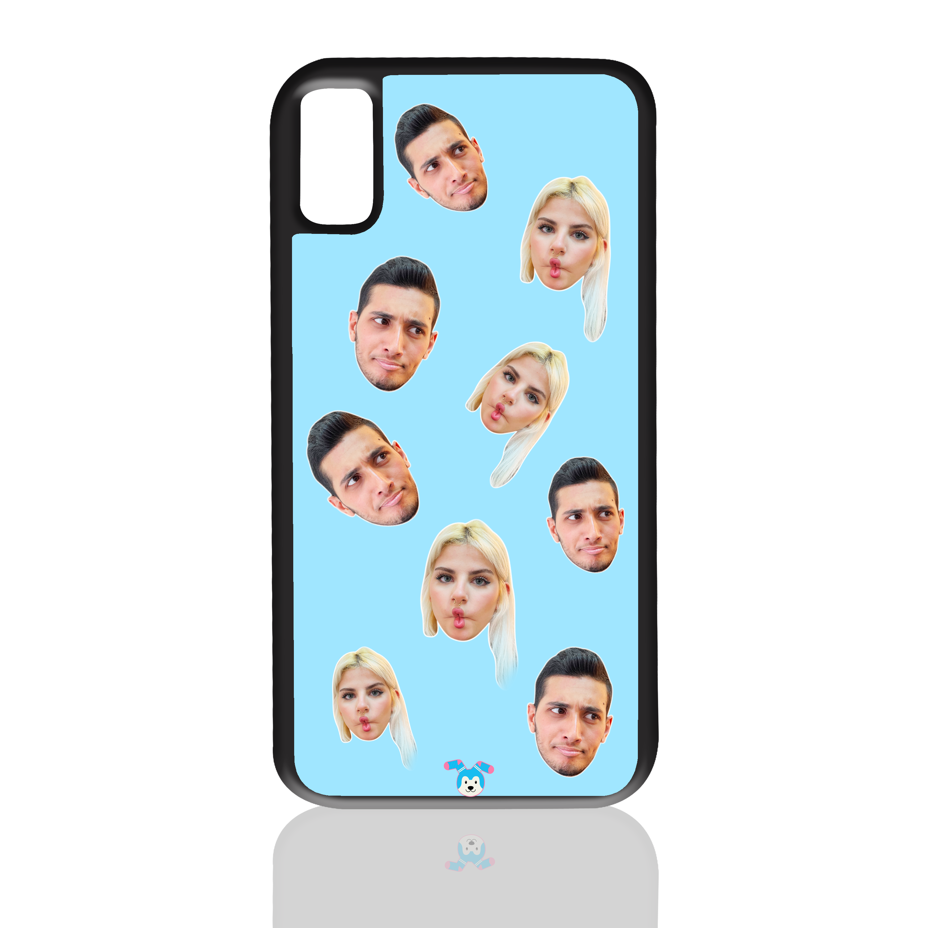 מגן לטלפון עם פרצופים