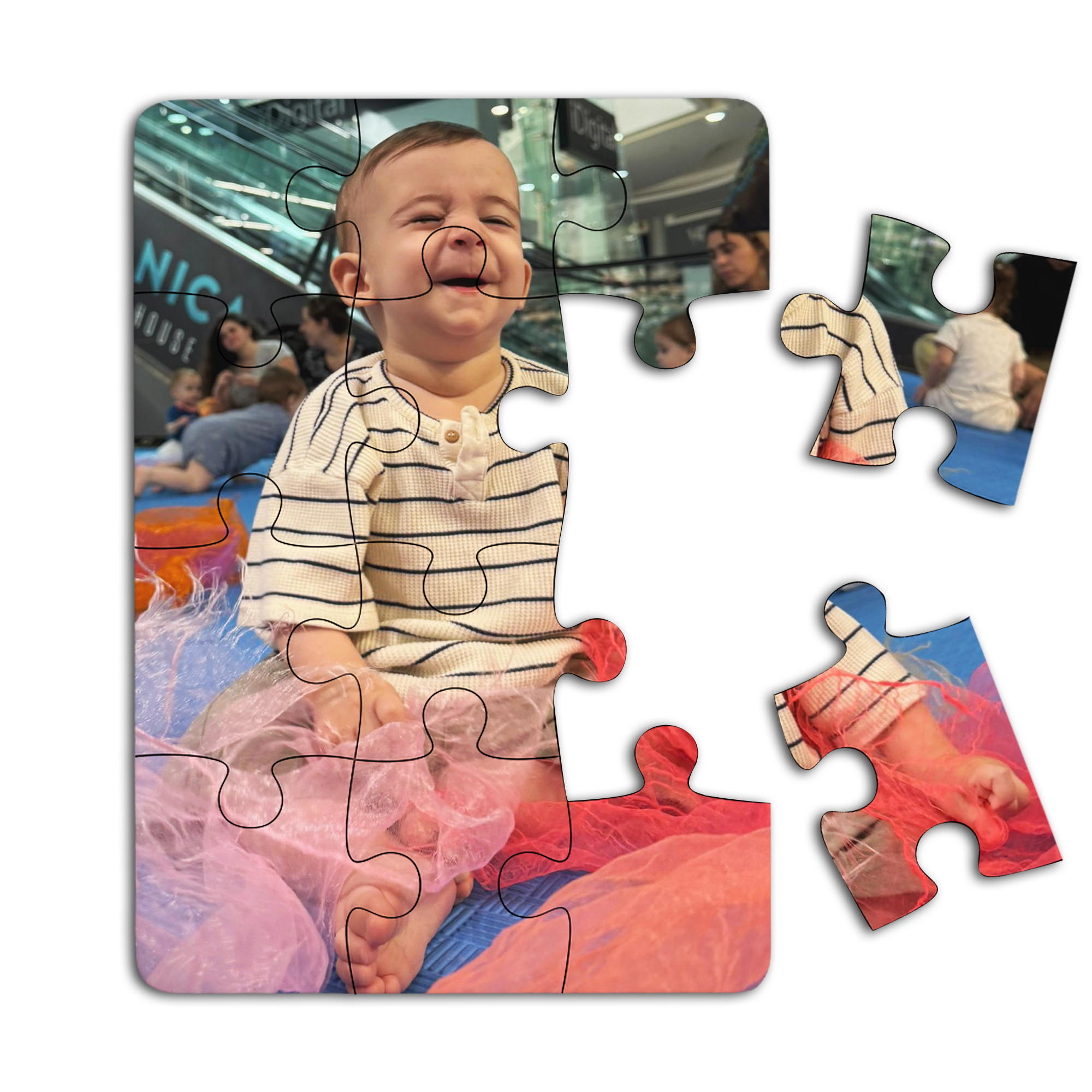 פאזל עם תמונה 12 חלקים