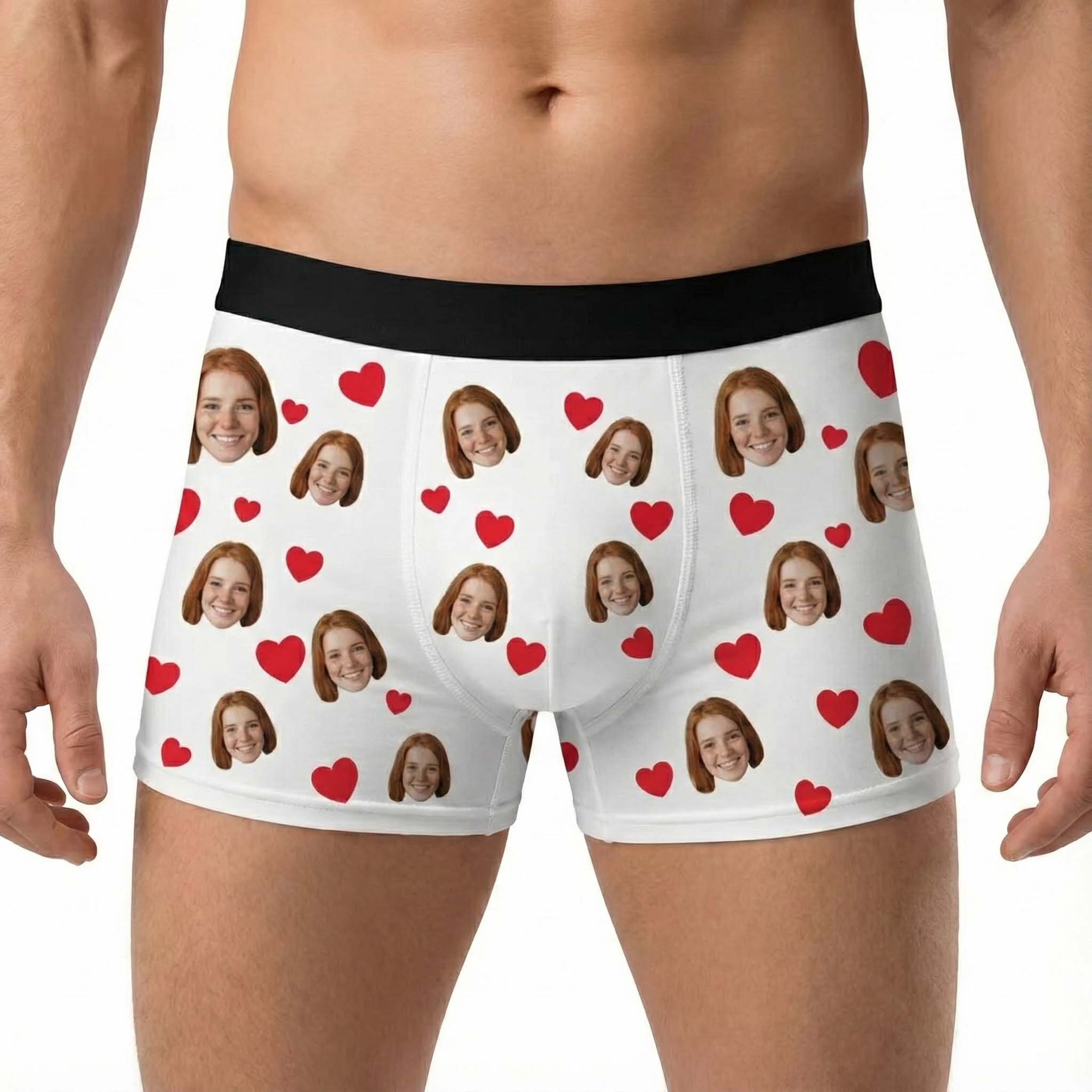 לובינג בוקסר עם פרצוף ותמונה בעיצוב אישי