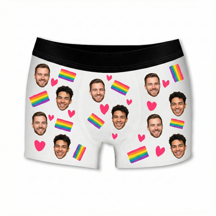 בוקסר עם תמונה