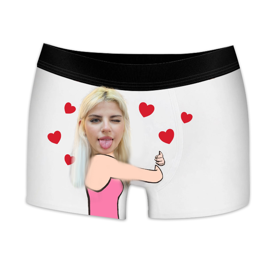 בוקסר עם תמונה